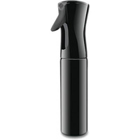 Spray Bottle Hair Water Continuous Mist Fine Aerosol Sprayer F Falkiya Empty Plastic Mister Salon Hairdressing Aerosol Curly Hairstyling Plants F Falkiya Pets Cleaning Skin Care (Black-300Ml)