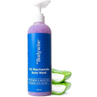 Be Bodywise 5% Niacinamide Brightening Body Wash 700Ml | Hydrates & Deep Cleanses Skin | For Glowing & Hydrated Skin | With Aloe Vera, Vitamin B3 & E | For All Skin Types