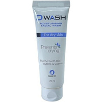 Dwash Creamy Moisturising Face Wash-70Ml