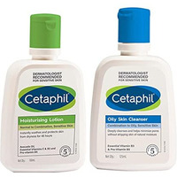 Cetaphil Moisturizing Lotion Plus Os Cleanser For Oily Skin (100 & 125 Ml)