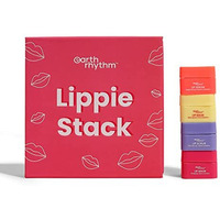 Earth Rhythm Lip Care Kit Pack Of 4 | Gift Set For Men & Women With Lip Scrub, Lip Serum, Lip Balm & Lip Mask | Exfoliate, Hydrate, Nourish, Moisturize - 4 Gm (Each)