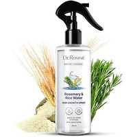 Dr. Rasmit Nature X Science Rosemary Water Spray With Rice Water For Hair Growth & Hair Thickness |100% Natural Extract | Soft & Smooth Hair| Controls Hairfall | Non-Greasy & Fast Absorbing (200 Ml)