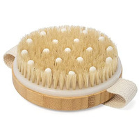 Afrodite Dry Brushing Body Brush Exfoliating Brush Body Scrubber Wooden Shower Brush Body Exfoliator Dry Brush Bath Brush For Cellulite And Lymphatic, Improve Circulation, Stop Ingrown Hairs