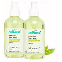 Mcaffeine Salicylic Acid Body Wash Pack Of 2 | Value Pack Combo For Acne Control | Shower Gel For Control Of Body Acne & Back Acne | For Men And Women | Caffeine Body Washes | Shower Gel