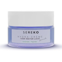 Sereko Hydra Creme Ceramide Moisturizer, Skin Barrier Repair Cream, Long Lasting Hydration Up To 100 Hours, Locks Moisture, With Peptide, Lightweight Gel Formula, All Skin Types, For Men & Women, 50Ml