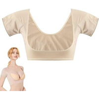 Sweat Pads For Underarms Women Armpit Sweat Proof Guard Vest Breathable Padded Underarm Sweat Pad For Women - Reusable & Washable (Size L, Suitable For 57-75Kg)