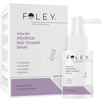 Foley Advanced Hair Growth Serum | Hair Fall Control & Hair Growth | 3% Redensy, 4% Baicapil, 3% Anagain & Rosemary Men-Women 30Ml