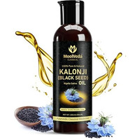 Moolveda Premium Cold Pressed Kalonji Oil - Virgin Grade - Black Seed Oil - Nigella Sativa - 100Ml