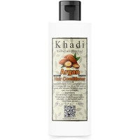 Khadi Natural Herbal Argan Conditioner For Dry & Frizzy Hair With Argan Oil Extract Make Hair Stronger And Silkier | Parben And Sls Free Argan Conditioner 200 Ml Pack For Women And Men, 1 Count