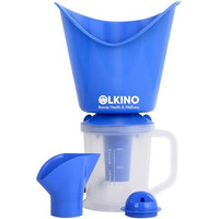 Olkino 3 In 1 Vaporizer, Steamer For Face Steam, Steamer For Cold And Cough (Blue)