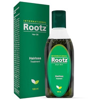 Rootz Hair Oil (100Ml) | Dermatologist Recommended | Natural Hair Growth Oil For Anti-Hair Fall & Hair Regrowth | Enhances Hair Vitality | Made With Kshir Pak Vidhi For Healthy Strong & Nourished Hair