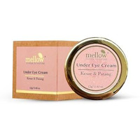 Mellow Herbals Ayurvedic Under Eye Cream (12Gm) For Dark Circles & Puffiness | Goodness Of Kesar, Patang & Kukumadi Oil | Ayush Certified | Gmo, Paraben And Silicone Free