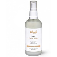 Vilvah Store Milk Face Toner | Minimizes Pores And Hydrates Skin | Balances & Restores Skin's Ph Levels | For All Skin Types, 100Ml (Pack Of 1)