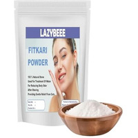Lazybeee 250Gms Natural Alum Stone Powder | Multi-Purpose Relief For Mouth Ulcers, Skin Care, And Water Purification | Natural Deodorant & Foot Odor Eliminator