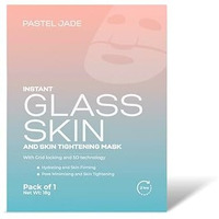 Pastel Jade Glass Skin & Skin Tightening Overnight Mask  Hydrating, Firming Hydrogel Face Mask With Bio-Collagen For Radiance, Pore Minimizing & Improved Elasticity (Pack Of 1)