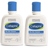Cetaphil Oily Skin Cleanser, Daily Face Wash For Oily And Acne Prone Skin, Gentle Foaming, 125Ml, Pack Of 2