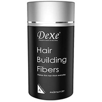 Eamaze Dexe Classic Necessity Easy To Use Lose Hair Building Fibres 22G (Black), Thick Hair, Instant Results, Plant And Cotton Based Fibers, For Men And Women