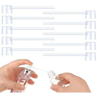 Sichumaria Perfume Dispenser Pump,10Pcs Refillable Cosmetic Transfer Tools Perfume Refill Pump Tools For Perfumes Transfer To Empty Bottles Travel Refillable Perfume Spray Bottle