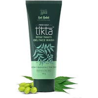 Nat Habit Neem Gel Face Wash For Oily Skin Acne, Pimple And Oil Control With Glowing Skin, Paraben & Sulpahte Free Face Cleanser For Men & Women, (100 G)