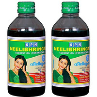 K P N Neelibhringadi Coconut Oil, 200 Ml (Pack Of 2)