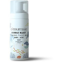 Omumsie's Bubble Blast Kids Foaming Face Wash | Gentle, Tear-Free Formula | Natural Ingredients For Sensitive Skin | Dermatologist Tested | 100Ml