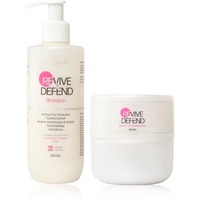Suroskie Revive & Defend Shampoo (250Ml) + Instant Glass Conditioner Hair Mask (200Ml) | Conditioner Nourish & Frizz Free Hair | Spa Treatment At Home | Intense Repair Damage Hair | All Hair Types | For Men & Women