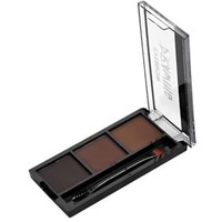 Eyebrow Drawing Palette 3 Shades With 1 Brush, Ultimate Brow Kit To Shape, Define And Fill The Eyebrows,Waterproof Non-Transfer Smudgeproof Eyebrow Palette, (Dark Brown,Light Brown,Brown)