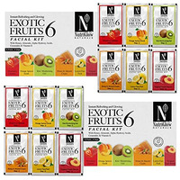 Nutriglow NaturalS Exotic Fruit Facial Kit With Honey, Vitamin E For Radiant Glow,Pack Of 2 (60 Gm Each)