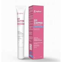 Euphor Teens | Acne Spot Corrector | Zit Zapper Gel | Soothing, Invisible And Non-Drying | Anti-Acne, Blackhead Remover | Oily And Acne-Prone Skin | 2% Salicylic Acid, Neem Extract, Zinc Pca, Niacinamide | Peg-Free, Paraben-Free, Sulphate-Free | For 15Yr+ | 15Ml