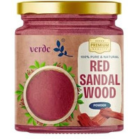 Verdc - 100% Pure & Natural Red Sandalwood Face Pack Powder | Lal Chandan | Raktha Chandanam | Premium Forest Grade | For Skin Brightening, Acne, Blemish, Dark Spots | Puja Ritual - 75 Gm
