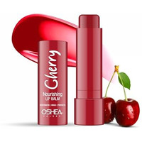 Oshea Herbals Nourishing Cherry Lip Balm For Men & Women With Spf 15 | Instant Hydration, Relieves Dry & Chapped Lips | Enriched With Shea Butter & Castor Oil - 4.5 G