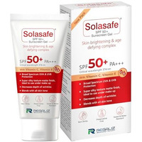 Solasafe Sunscreen Spf 50 | Broad Spectrum Uva & Uvb Protection | Lightweight, Non-Greasy Formula