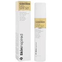 Skininspired Total Care Gel Sunscreen Spf 50+ (50Ml)|Broad Spectrum Pa+++ Uva/Uvb Protection, Blue Light, Phyto Extracts| Ultra-Light Gel|Non-Sticky|No White Caste|For All Skin Types