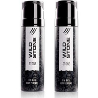 Wild Stone Stone Long Lasting Perfume Body Spray For Men, Pack Of 2 (120Ml Each) - Stone Pbs