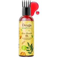 Deyga Hair Growth Oil | Promotes Hair Growth | Reduces Hairfall | Repairs Damaged Hair | Makes Hair Soft & Smooth | Infused With Hibiscus, Rosemary & Grapeseed Oil (100 Ml, Hair Growth Oil) | Suits Men And Women