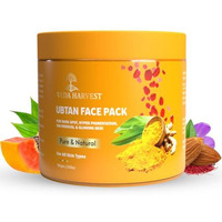 Veda Harvest Ubtan Face Pack For Glowing Skin Face Mask 100Gm  Tan Removal, Hyperpigmentation,Detan Face Pack, Dark Spots,Acne Control Radiant Complexion | Ayurveda Inspired | All Skin Types