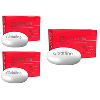 Glutafine Skin Lightening Soap, 75Gm (Pack Of 3)