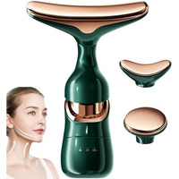 Beloxy Face Slimming And Uplift Wand, 3-In-1 Beauty Massager For Face Neck, Facial Massager For Skin Care, Thermal & Vibration Technologies For Skin Care Improve Glowing Skin, Smooth & Tightening Skin