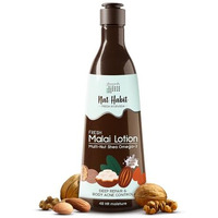 Nat Habit Fresh Whipped Body Lotion, Fresh Malai Lotion Multi-Nut Shea Omega 3, For Deep Skin Repair, Hydration, Body Acne Control & 48 Hours Moisture, 250 Ml (Pack Of 1)
