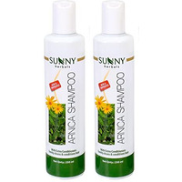 Sunny Herbals New & Improved Ph Balanced Arnica Shampoo For Soft, Lustrous & Healthy Hair | Cantharis Gives A Cool & Healthy Scalp | Brings Back Moisture & Shine With Fragrant Hair, 250 Ml (Pack Of 2)