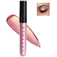 Lavenza Color Pop - Liquid Eyeshadow | Vegan, Silicone & Talc Free, Long Lasting, Smudge Proof | Mineralised Makeup | 3.5 Ml (Pink & Metallic Gold)