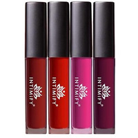 Liquid Matte Lip Stick, 8-Hour Long Stay, Long Lasting & Waterproof, Lipstick Combo (Red, Maroon, Pink, Purple  Pack Of 4) For Women