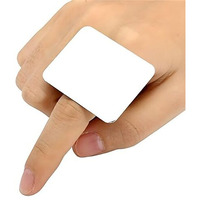 Trendy Look Stainless Steel Cosmetic Makeup Mixing Palette (Finger)