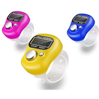Glun Multiuse Finger Counter Portable Hand Finger Counting Machine Digital Head Electronic Tally Counter Pack Of 3