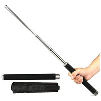 Thamada Mart Highest Grade Foldable Pointer Safty Stick | Hiking Stick With Nylon Bag For Men And Women With Professional Multitool Comfotable Grip Foldable Stick