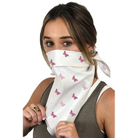 Bhoomi Impex Bandana Face Cover, Multi Prints Set Of 5, Soft Muslin Cloth, Unisex Multipurpose Bandana For Summer