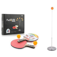 Beloxy Table Tennis Trainer Toys For Kids & Adults | Rebound Rackets And Balls Base Training Practice Set | Outdoor Indoor Games For Boys & Girls (Multi)