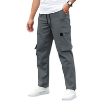 Samfor Track Pants For Men || Men Track Pants || Men Stylish Track Pant || Cargo Track Pant For Men || Track Pant With Multiple Pockets (In, Alpha, L, Regular, Dark Grey)