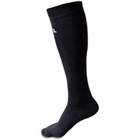 Heelium Bamboo Compression Knee Length Socks & Sleeves For Men & Women | Odour Free & Superior Grip | Running, Cycling, Boosts Blood Circulation & Recovery, Black