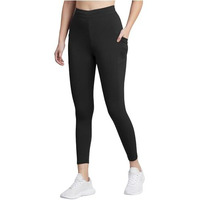 Blinkin Yoga Pants Gym Leggings Tights For Women Workout, High Waist Tummy Control Non See-Through Squat Proof Stretchable Workout Pants With Pockets_033 (Color_Black,Size_L)